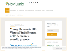 Tablet Screenshot of novilunio.net